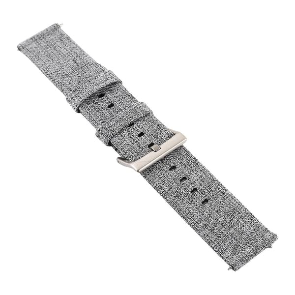 Grå Grå Anvas Håndleddsrem kompatibel med Fitbit Versa / Versa 2