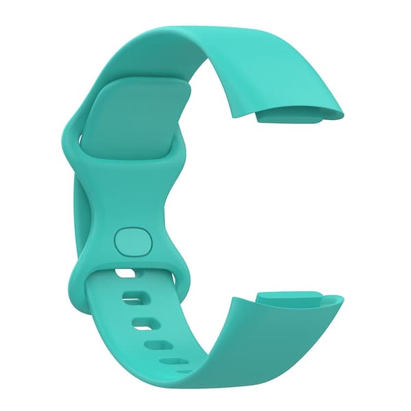 Mintgrøn Mintgrøn kompatibel med Fitbit Charge 5 silikone urrem S