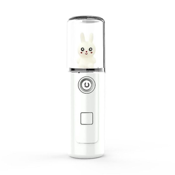 Ny Mini Nano Face Cool Steamer USB Recharge Fuktighetskräm för ansiktshud Fuktare Återfuktande Kvinna Sprayer Skönhetsvård