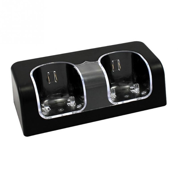 Ny fjärrkontroll med dubbla laddningsstationer + batteripaket Black