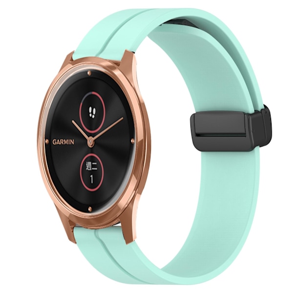 Teal Teal Silikone Urrem kompatibel med Garminmove Luxe