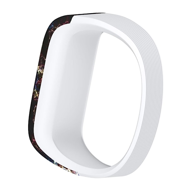 Gul Gul Gul Blixt Silikonarmband kompatibelt med Garmin Vivofit Jr, Stor