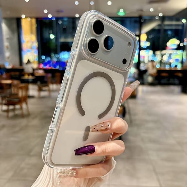 Fodral till iPhone 16 Pro Max Magnetic Gray Noz31007