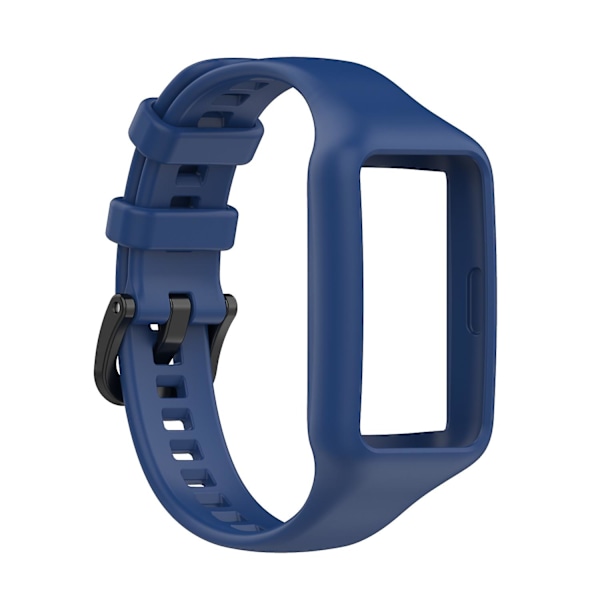 Laivastonsininen Laivastonsininen yhteensopiva Huawei Band 7 / 6 Pro / 6 silikonisen rannekkeen kanssa