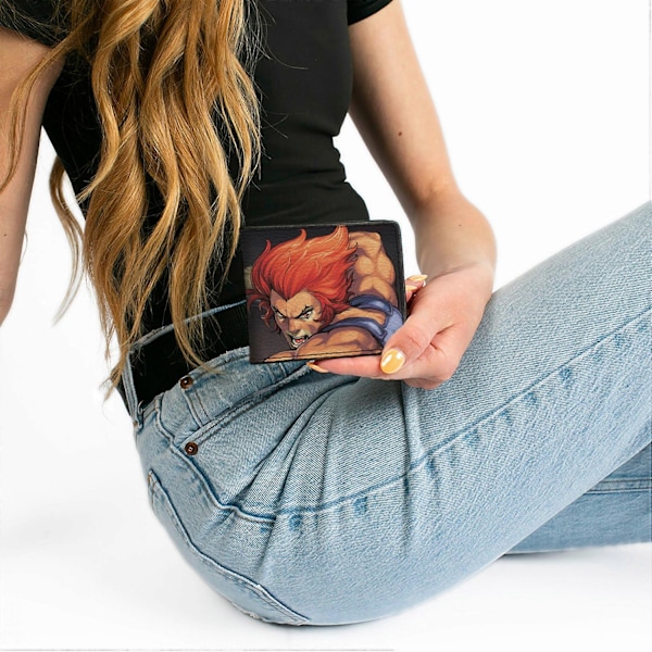 Thundercats Lion-O Sword of Omens Tittel Logo Bi-Fold Lommebok