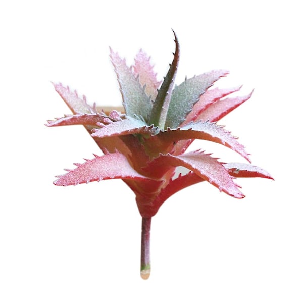 1st Konstgjord Suckulent Växt Falsk Aloe Realistisk DIY Heminredningsarrangemang Green