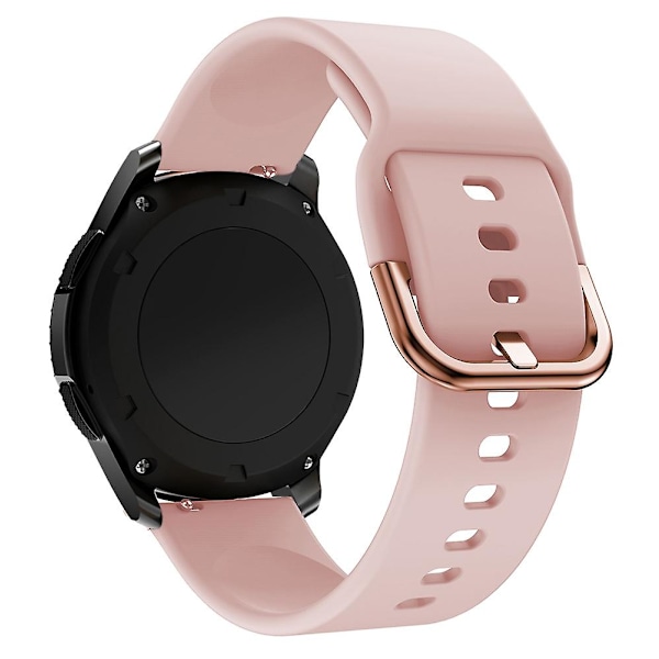 Pink Pink 22mm kompatibel med Huawei Watch Gt2e/gt/gt2 46mm silikone urrem