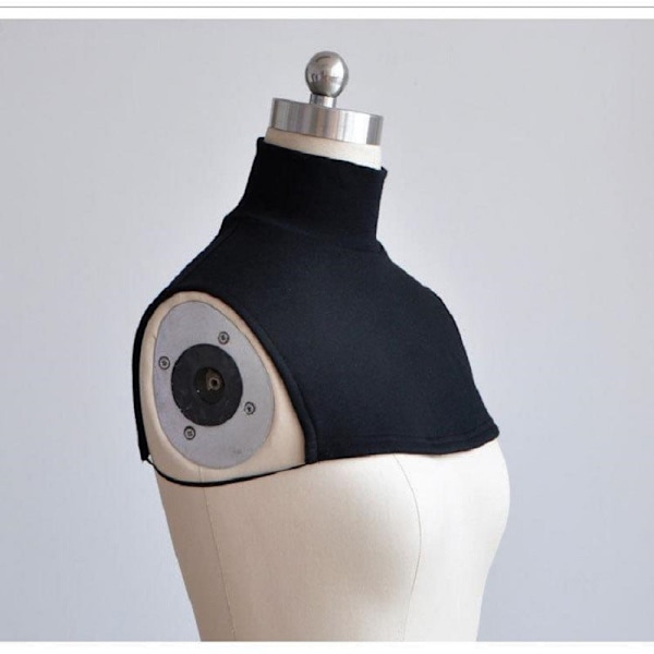 Dame falsk krage Avtakbar halv Cervical Spine Neck Protec Light gray Average size