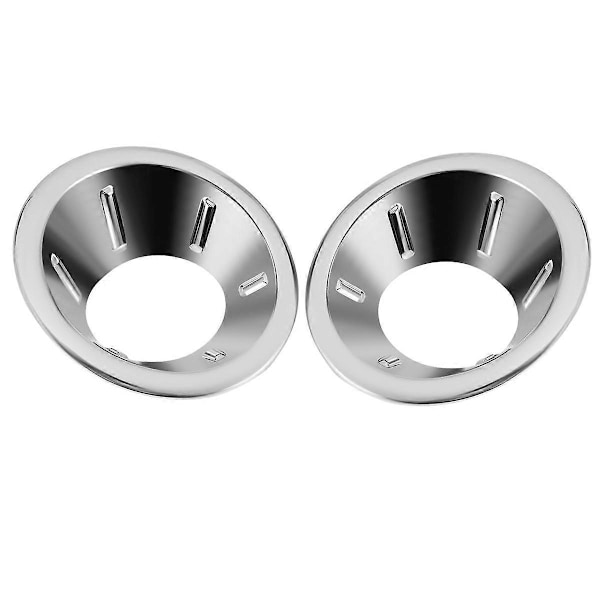 Dimljusskydd fram ABS Krom för Navara / D40 07-13