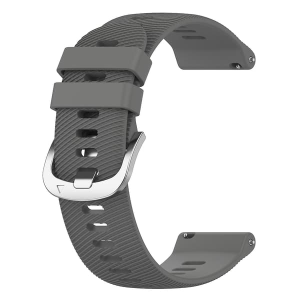 Mørkegrå Mørkegrå Blød Silikone Urrem kompatibel med Huawei Watch Gt Runner