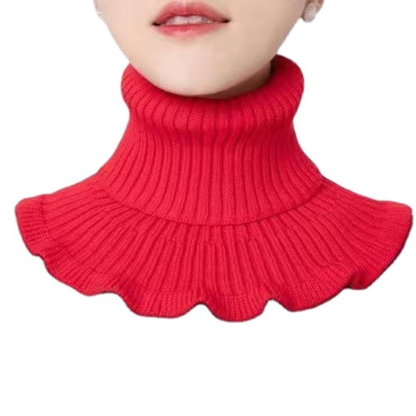 Falsk krage for kvinner, Cervical Spine High-Necked All-Matching yellow