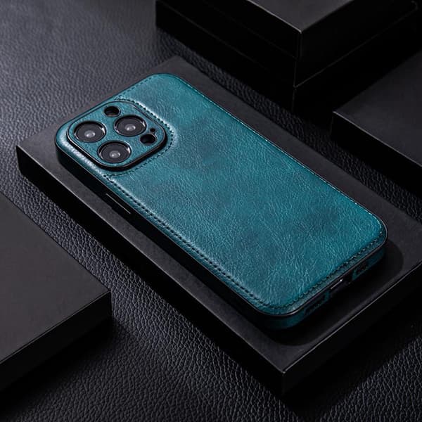 Etui til iPhone 16E (ikke til 16) Linsedetalj Skinntekstur Noz26852