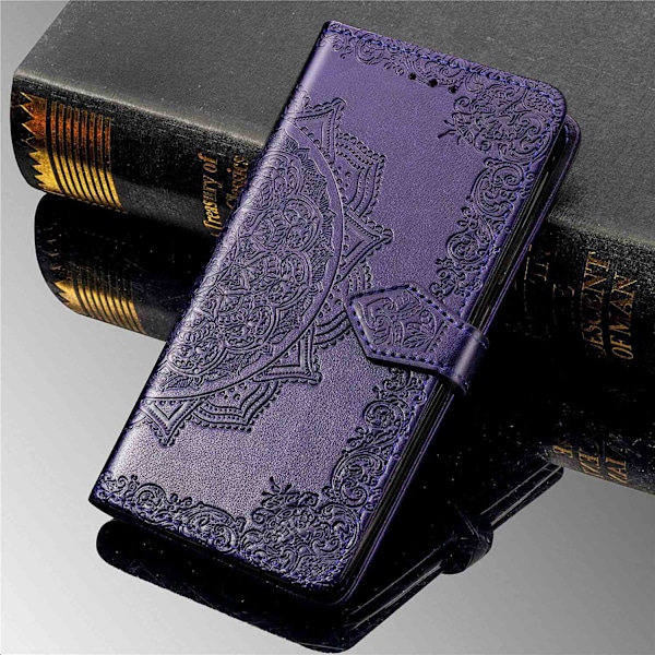 Etui til iPhone 14 Pro Lilla Tegnebog med Kortholder Stativ Almindelig Flip Tegnebog med Kortholder