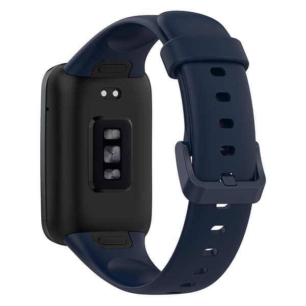 Deep Space Blue Ensfarvet Silikone Urrem i Deep Space Blue