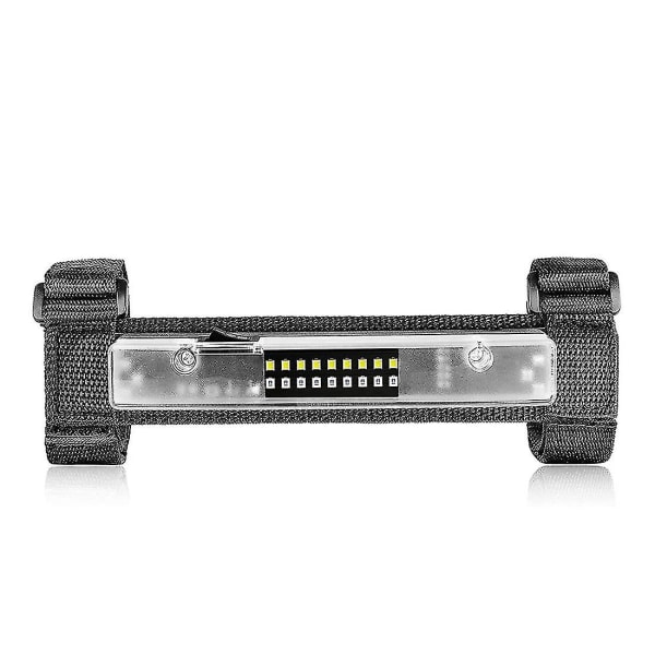 Ny Universal Roll Bar Mount LED-ljus med strömbrytare kompatibel med atv, vit/grön