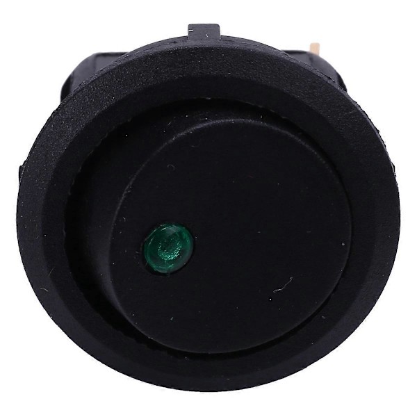 80 KPL LED-pistevalo 12V Auto Vene Pyöreä Keinukytkin ON/OFF SPST-kytkin