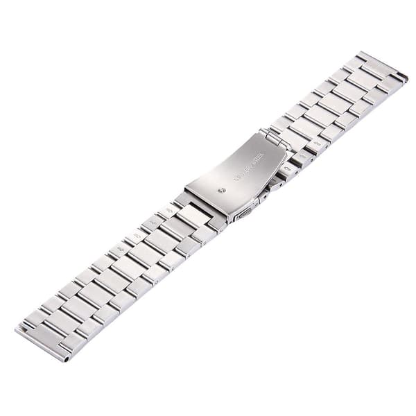 Silver Silver kompatibel med Fitbit Blaze Rostfritt Stål Klockarmband