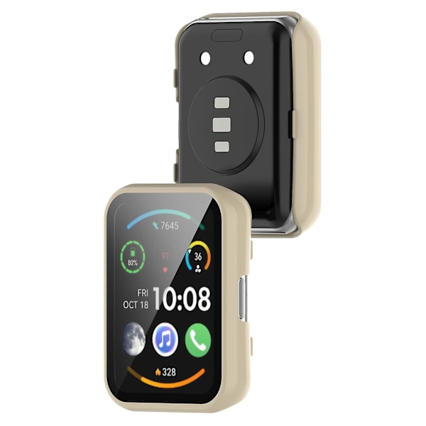 Grön PC+ Härdat Film Klockfodral kompatibelt med Oppo Watch Free