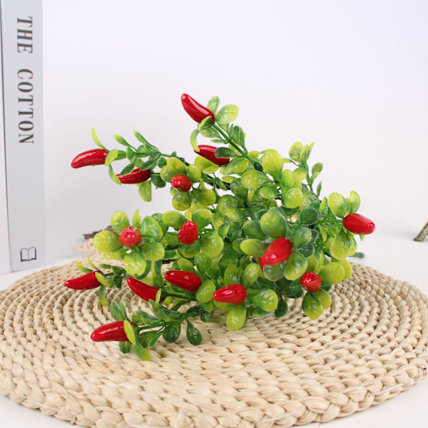 Keinotekoinen sitruunapuu vihreillä lehdillä, sitruunaoksilla, hedelmäbonsai, vihreä koriste kotiin ja pöydälle Matches the image 5 Forked Pomegranate