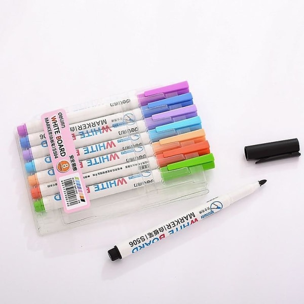 Raderbar Whiteboard-penna/ set 8 Colors