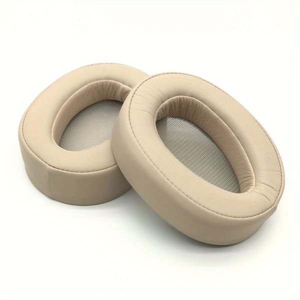 2 stk. abrikosfarvede ørepuder til SONY MDR-100AAP 100A H600A