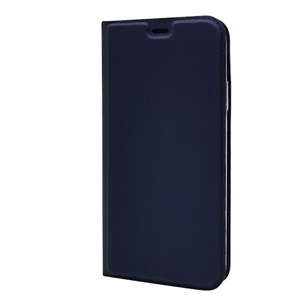 Kotelo iPhone 14 Pro Max -puhelimelle, tummansininen jännitenahkakotelo, tavallinen jännitesulkeutuva lompakkokotelo korttipidikkeellä