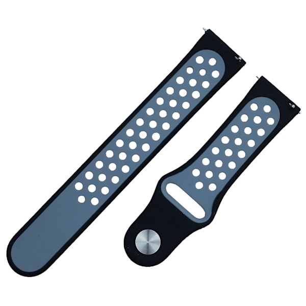 Kompatibel med Fitbit Versa 3 Tvåfärgat Silikonarmband