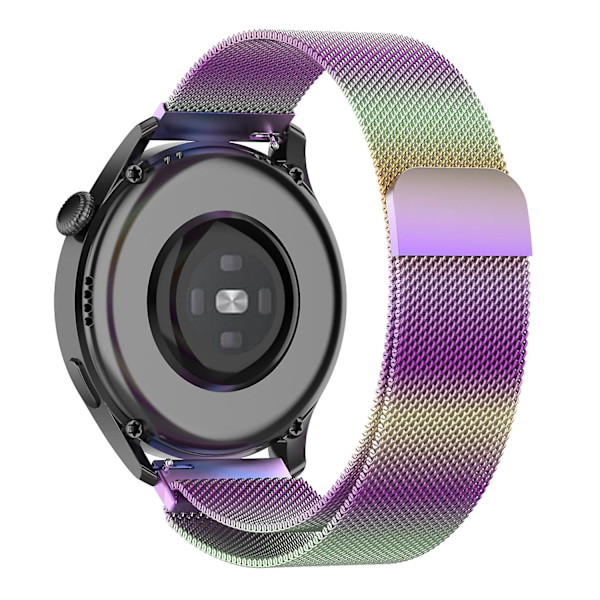 Farverig Milan urrem kompatibel med Huawei Watch Gt 3 Pro 46mm kompatibel med Huawei Watch Gt 3 Pro 46mm
