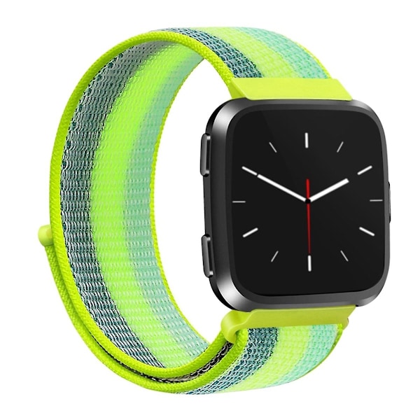 Pollen Gul Pollen Gul Nylonrem kompatibel med Fitbit Versa 1 / 2