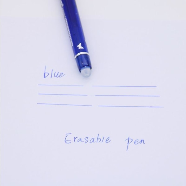 0,5 mm raderbar penna-set refillstav för studenter 53pc black set