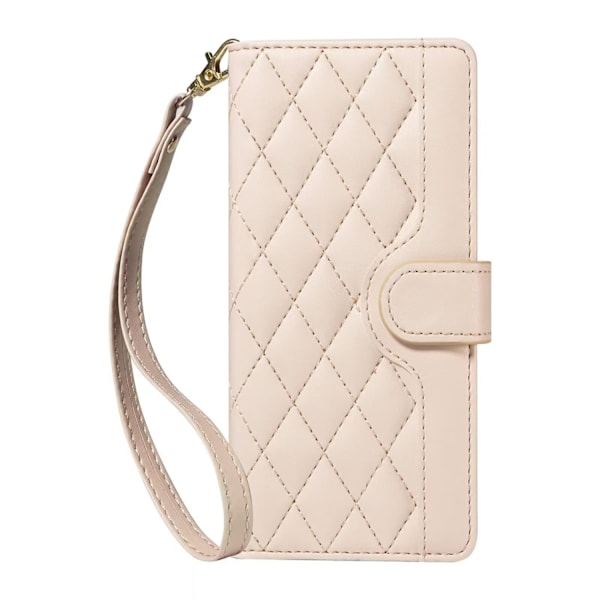 Kotelo iPhone 16 Plus aprikoosi Muoti ins Lompakko Korttipidikkeellä Crossbody