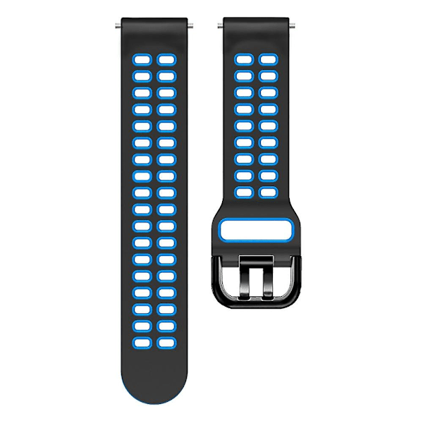 Svart Himmelsblå Svart Himmelsblå Silikonarmband kompatibelt med Huawei Watch Gt Runner