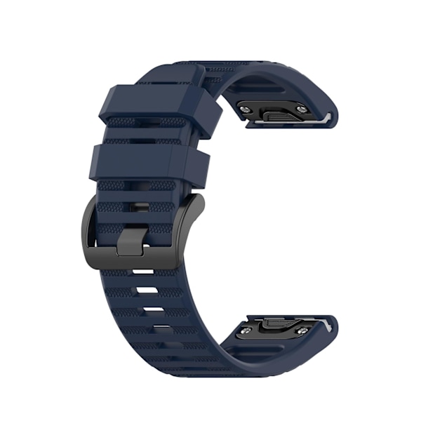 Blå Blå 26mm Silikon Sportarmband kompatibelt med Garmin Fenix 3