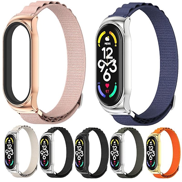 Nylon Urrem kompatibel med Xiaomi Mi Band 6 / 5 / 4 / 3