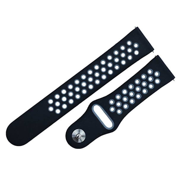 Kompatibel med Fitbit Versa 3 Tvåfärgat Silikonarmband