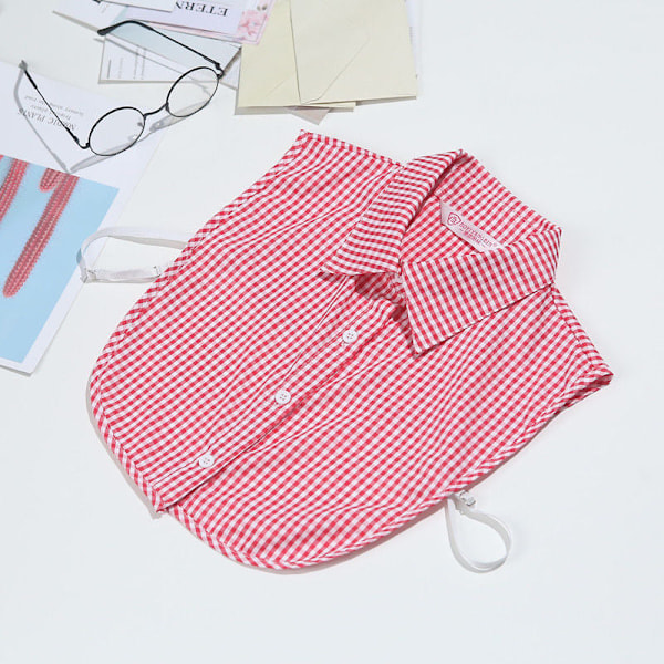 Falsk krage for dame, genserdekorasjon, koreansk stil, Xuefang White collar average size 37-70kg