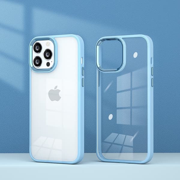 Kotelo iPhone 13 Pro Max Clear Blue Noz25992