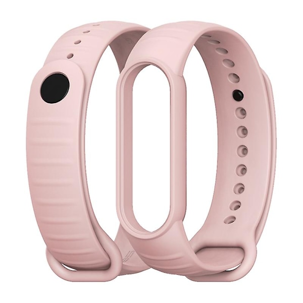 Rosa Rosa TPU Klokkereim kompatibel med Xiaomi Mi Band 7 / 6 / 5 kompatibel med Xiaomi Mi Band 7 / 6 / 5