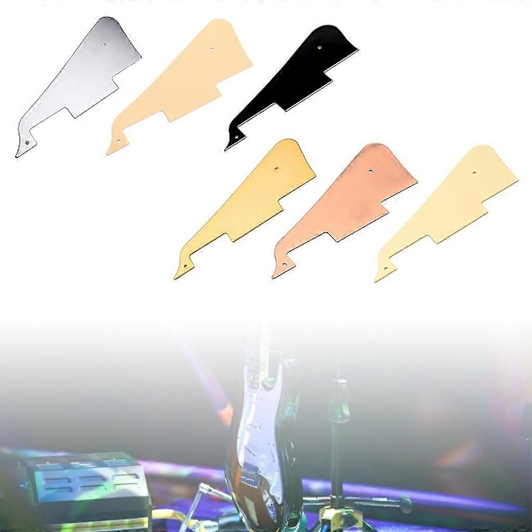 Guitar Switch Cover Toggle Switch Ringe Beslag Monteringsværktøj til LP Style Guitar Black