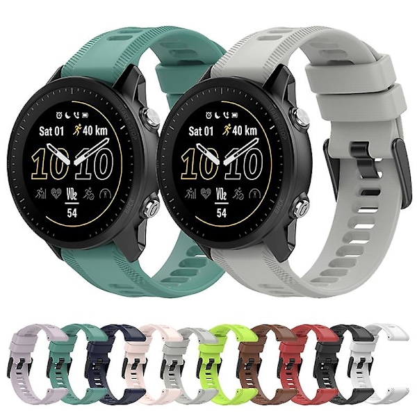 Silikone Urrem kompatibel med Garmin Fenix 5