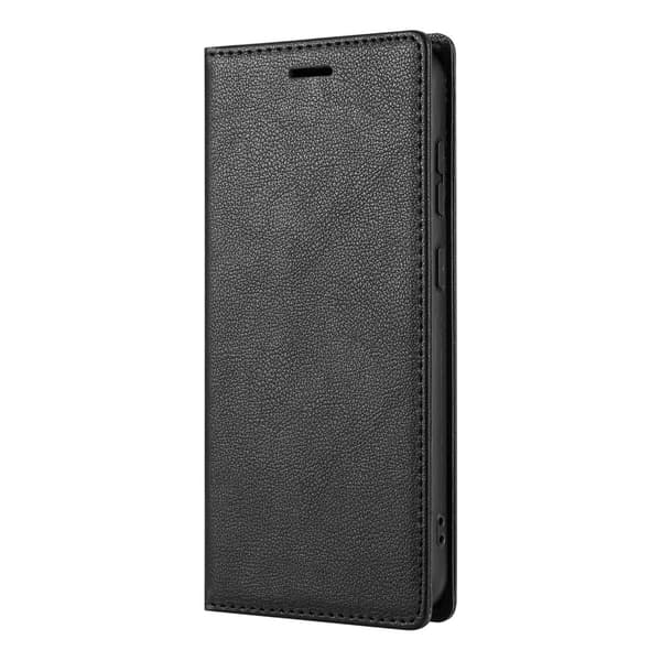 Etui til iPhone 16Pro svart Flip for Redmi Lommebok med Kortholder