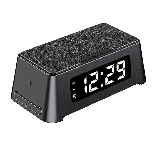 Ny 15w Qi Väckarklocka trådlös laddarplatta som är kompatibel med Apple Watch 6 5 4