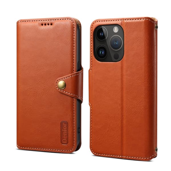 Brunt Flip Wallet etui med kortholder og stativ til iPhone 15