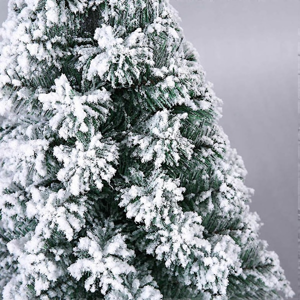 60CM spray snö flockning Jul simulering cederträ vit snöflinga julgran