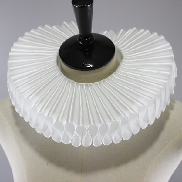 Dame falsk krage Avtakbar halv Klassisk Hmade Ruff Drama S Adult style