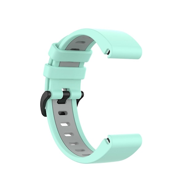 Blågrön Gråblå kompatibel med Garmin Fenix 6s Armband