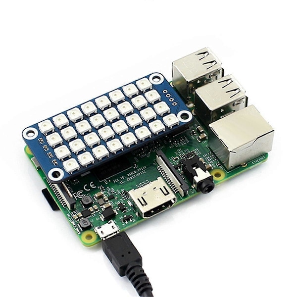 Expansionskortmodul för Fullfärg RGB-ljus Programmeringskontroller för 5/4B/3B+ Modul
