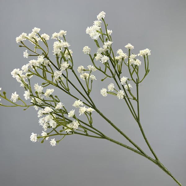 Mjuk Gel Simulation Brudslöja Falska Blommor Bröllop Heminredning yellow