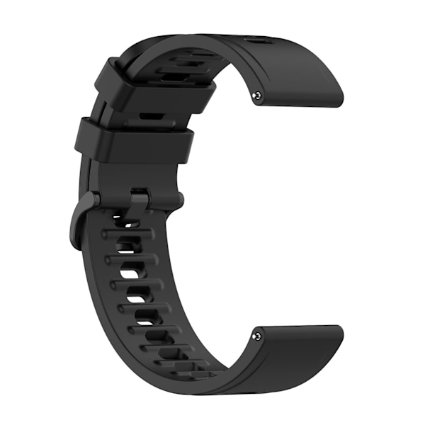 Musta silikoniranneke, yhteensopiva Xiaomi Watch S1 Active / Watch Color 2 -kellojen kanssa, yhteensopiva Xiaomi Watch S1 Active / Watch Color 2 -kellojen kanssa