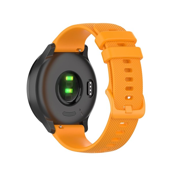 Gul Gul 22mm Rutig Silikonrem kompatibel med Huawei Watch Gt 2 46mm kompatibel med Huawei Watch Gt 2 46mm